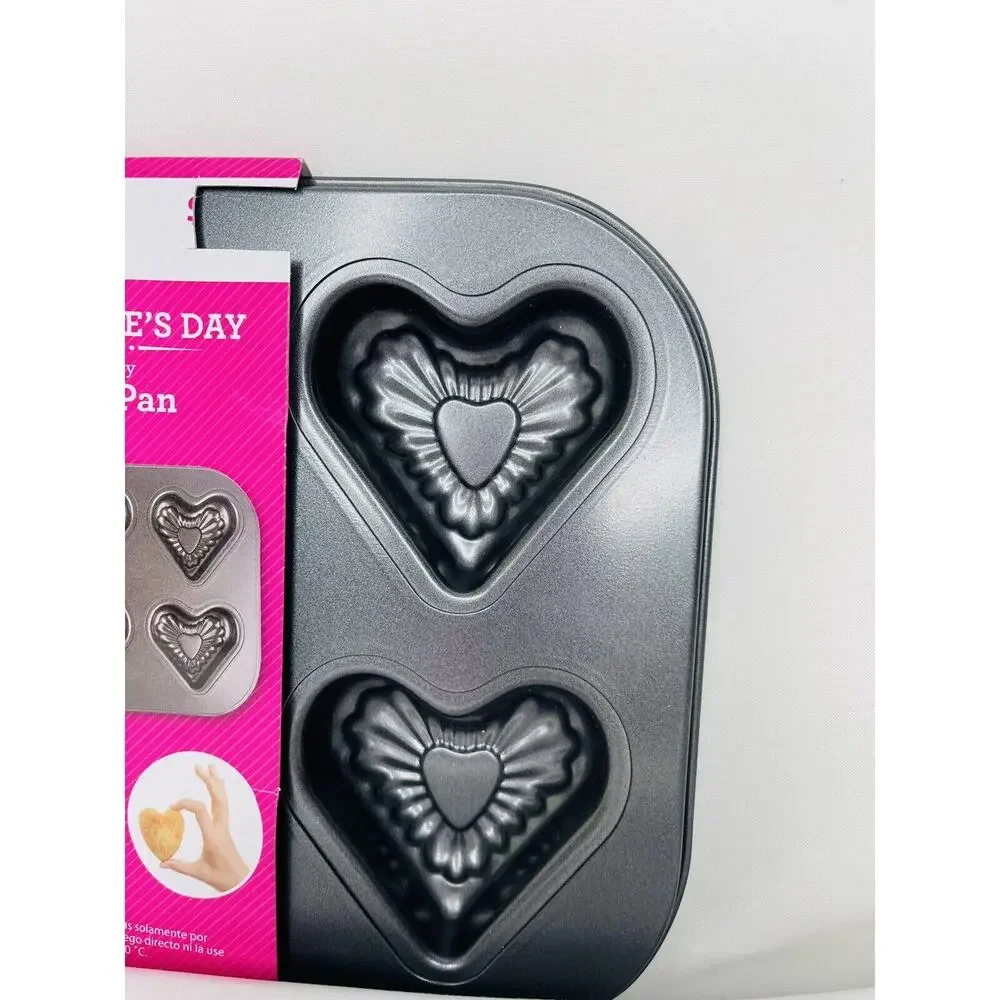 Be Mine Heart Cake Pan Makes 6 Valentines Love Small Cakes Kitchen